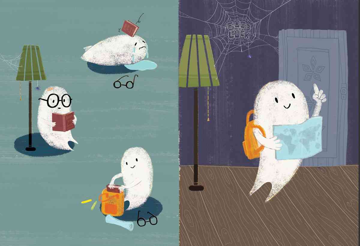 第一本童書創作是以一隻小幽靈為主角，從故事到插畫皆由Miya一手包辦，預計明年在美國出版上市。